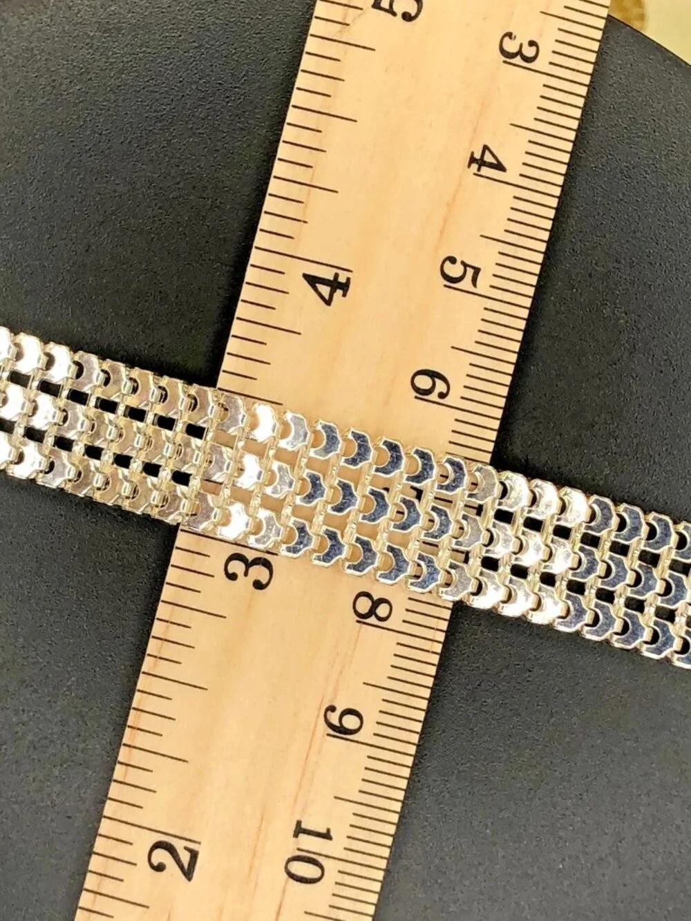 925 Sterling Silver Mesh 1/2